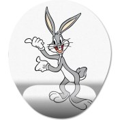 Resim Pixxa Bugs Bunny Bilek Destekli Mousepad Model - 2 Oval 