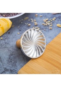 Resim Wondernest Pasta Lichen Kek Kalıbı, Gülen Çinko Çiçek Bisküvi Altı Alaşımlı Ql - Dayanıklı Ve Pratik 