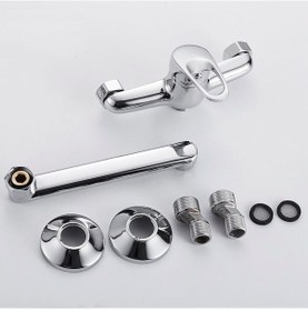 Resim Sardıcı Duvara Monte Mutfak Musluğu Duvardan Aplike Mutfak Bataryası Gara 