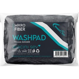 Resim Washpad Mikrofiber Oto Yıkama Süngeri 