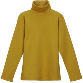 Resim Lovetti Hardal Kız Çocuk Tam Balıkçı Uzun Kol Tişört 1022H005 Hardal 