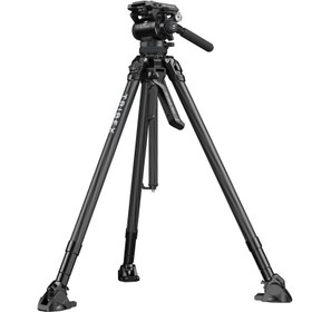 Resim SmallRig 4259 X Potato JET TRIBEX Hidrolik Karbon Fiber Tripod Seti 