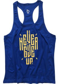 Resim BLUU Ngup Fitness Gym Tank Top Sporcu Atleti 