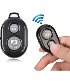 Resim Gaman Mini Bluetooth Uzaktan Kumanda Evrensel Cep Telefon-Kamera Deklanşör Düğmesi 