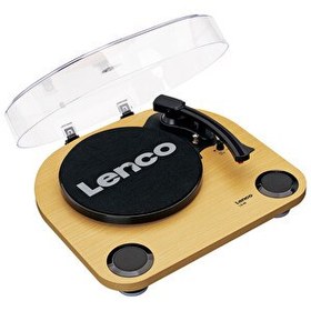 Resim Lenco LS-40BK Dahili Hoparlörlü Ahşap Akçaağaç Pikap 
