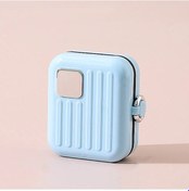 Resim Taşınabilir Mini Seyahat Hap Düzenleyici Silikon Conta Mücevher Depolama Küçük Hap Dağıtıcı Nem Geçirmez Kapaklı Haftalık Hap Kutusu Mavi, 