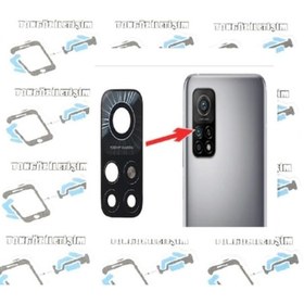 Resim Xiaomi Uyumlu Mi 10T 5G - Mi 10T Pro 5G Arka Kamera Camı Lens Yapışkanl (137223469) 