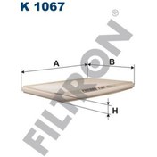 Resim FILTRON K1067 POLEN FİLTRESİ RENAULT SCENİC I 1.9 DTİ 80HP 04/01- 