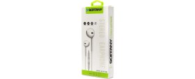Resim Soffany HF-690 Kablolu Mono Kulaklık 3,5 mm Jack Bağlantı ile Konforlu Kullanım Sunar 