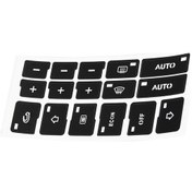 Resim Radyo Düğmesi Çıkartmaları Stereo Navigasyon Düğmesi Onarım Çıkartmaları Kontrol Düğmesi Onarım Çıkartmaları Audi A4 B6 B7 2000-2004 İçin Yedek 