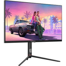 Resim Rampage GLACIER GL27R180Q 27 180Hz 1ms AUO IPS QHD 2K AdaptiveSync RGB Pivot Siyah Flat Oyuncu Monitörü 
