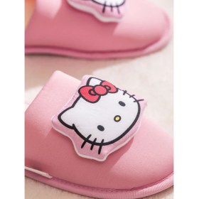 Resim Lc Waikiki Yeni Sezon Hello Kitty Baskılı Kadın Ev Terliği 
