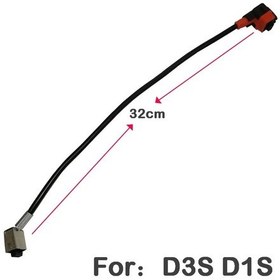Resim D3s Kablo X1pcs-oemhıds Yeni Hıd Balast Kablo Güç Kablosu Yüksek Gerilim Hattı 130 Kenar Mustang Odak F150 Mkz 