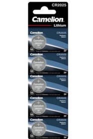 Resim ATAELEKTRONİK Camelion Cr2025 Ce 2025 - 3v Lityum Düğme Pil 5 Adet 1 Paket + Aynı Gün Hemen Kargo 