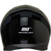 Resim Mts -801 Snake Kapalı Kask (Parlak Siyah) 