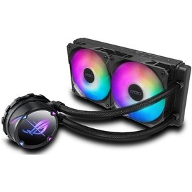 Resim Asus Rog Strix Lc Iı 240 Argb V2 Oled Lcd 240mm İşlemci Sıvı 