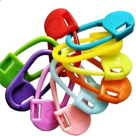 Resim Canary Çengelli Iğne (1 Paket 100 Adet Çok Amaçlı Plastik) 