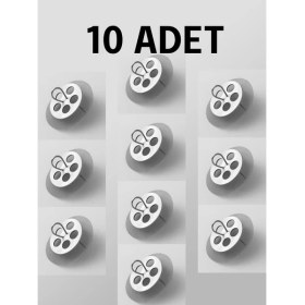 Resim Nistabolje 10 Adet Çaydanlık İçi Çay Süzgeci Demlik Süzgeç 