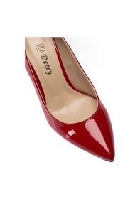 Resim Deery Kırmızı Topuklu Kadın Ayakkabı Kırmızı 