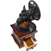 Resim Three Beans Klasik Ahşap Manuel Kahve Öğütücü El Dökme Demir Retro El Yapımı Kahve Çekirdekleri Spice Mini Burr Değirmen Öğütücüler Mutfak Aracı | Manuel Kahve Öğütücüler (Yurt Dışından) 