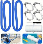Resim Willowhaven 1 Set Yer Park Hortumu Değişim Seti: 2 Uzun Filtre Hortumu, 4 Kelepçeli Pompa Hortumu, 1 Metre Uzantı Borusu 