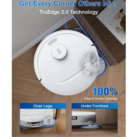 Resim Ecovacs 20000PA Emiş Gücü ile Omni Istasyonlu , 75°c Sıcak Suda Yıkama , Deebot T30C Robot Süpürge, 