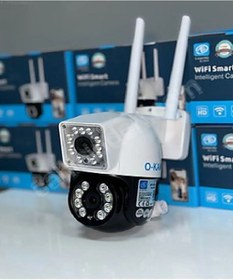Resim kendinalyap 3011 Çift Lensli Gece Görüşlü 4mp Wifi Ptz Akıllı Kamera 
