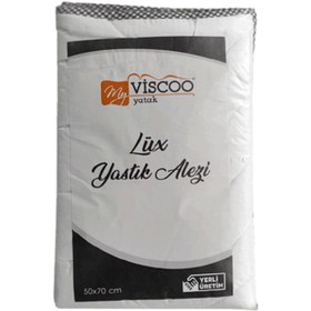 Resim Micro Lacivert Biyeli Yastık Alezi 