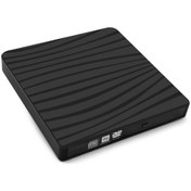 Resim Sones Tg30n Cd Vcd Okuyucu Yazıcı Zebra Çizgili Tasarım Dizüstü Bilgisayar Harici Dvd Sürücüsü 