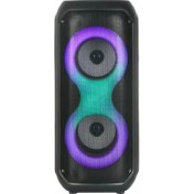 Resim Zore GD-2413 Fm Radyolu Rgb Tws Çift 4 Inç Stereo Bass Kablosuz Hoparlör 