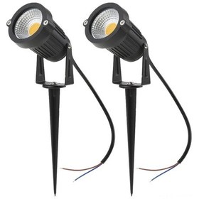 Resim Shineyee 2 Adet Cob Çim Lambası 5w 500lm 12v Ac/dc Ip65 Su Geçirmez Islak Beyaz Bahçe Aydınlatması Diğer 