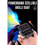 Resim AC BOX Powerbankli Kulaklık Bluetooth Bağlantılı Çoklu Bağlantı 