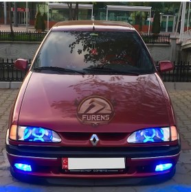 Resim Renault 19 Europa 1994-2001 Uyumlu H Lip Esnek Ön Lip 2 Parça Karlık Ön Ek Tampon Altı Dill 