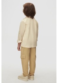 Resim Xo Kids Erkek Çocuk Pantolon 4-8 Yaş 68511 Sarı 