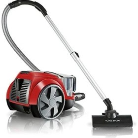 Resim SDT Group Pika Kırmızı Toz Hazneli Elektrikli Süpürge, 250 W, 2.5 L Hazne, Hepa 13 Filtre, Kırmızı 