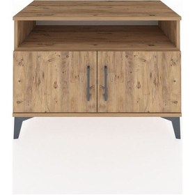 Resim Hyperion Şifonyer 2 Raflı 2 Kapaklı 88x44x64 Çam-çam Çam 