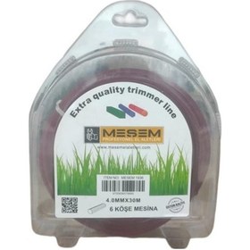 Resim Meşem 1936- Misina İpi 6 Köşe 4 Mm X 30 Mt 