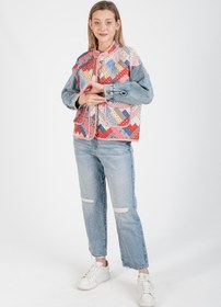 Resim HatunAtila Kot Kollu Kapitone Ceket 7654-6 - XL 