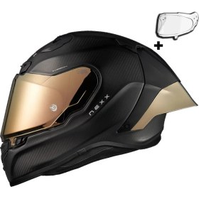 Resim Nexx X.R3R Zero Pro 2 Mat Karbon-Gold Kask 