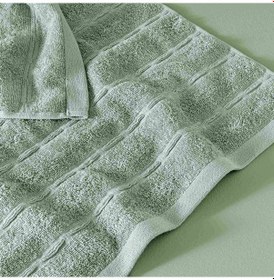 Resim Taç Butik Patagonya Pamuk Banyo Havlusu Küf Yeşili 70x140 000000001500223889 Yeşil 