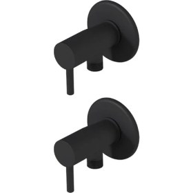 Resim Siyah Aç Kapa Taharet Musluğu 2 Adet 