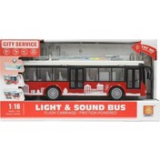 Resim Oyuncak Otobüs Metrobüs Işıklı Sesli 27 Cm 