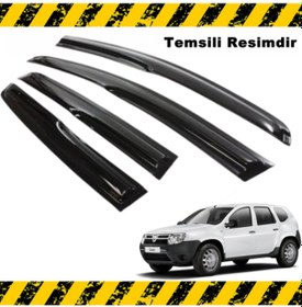 Resim Dacia Duster Mügen Cam Rüzgarlığı 2010 - 2017 Arası 4 Lü Set N11.30460 