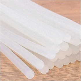 Resim 1 kg - Kalın Mum Silikon Çubuk Sıcak Silikon Tabanca Mumu 11.2mm x 30CM 