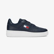 Resim Tommy Hilfiger Tommy Jeans Retro Basket Erkek Mavi Sneaker 