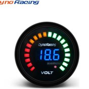 Resim Araba Modifiye Voltmetre Led Ölçek + Dijital Ekran İki Bir Arada Yarış Özel Enstrüman 12v Evrensel 1478 