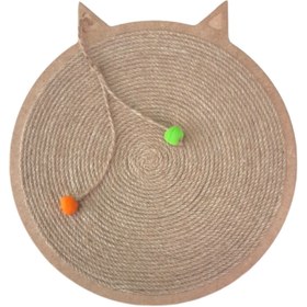 Resim Be Cat Duvara Monte Edilebilir Kedi Tırmalama Tahtası Yuvarlak Model 