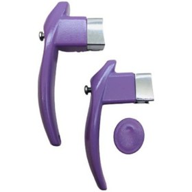 Resim Sultanoğlu Çaydanlık Sapı Takımı Kulp Tutamak Seti Kare Lila Yanmaz Lila 