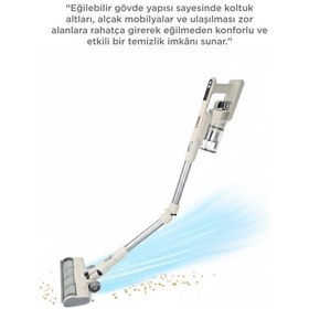 Resim Torima CSVC-100 300 W Kablosuz Katlanabilir Hafif Uv Işıklı Dikey Şarjlı Süpürge 
