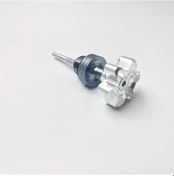 Resim Dream011 Honda Yamaha Suzukı Motorcycle Motor Yağı Seviye Çubuğu Alüminyum Kapak Gri 
